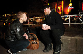 Berliner Stadtmission Obdachlose Kaeltehilfe