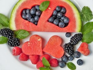 Wassermelone ausstechen