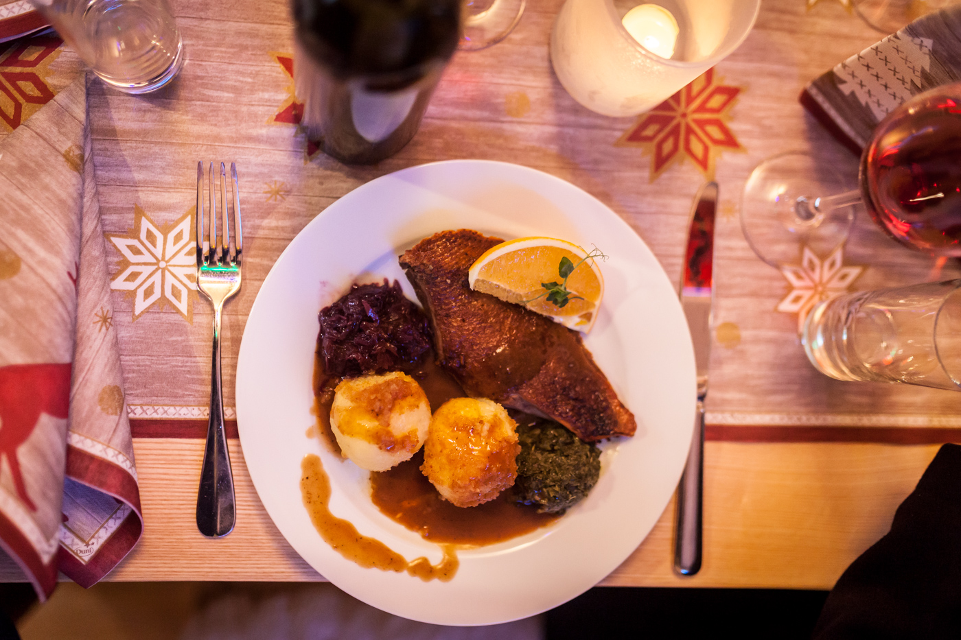 Rezepte für Rotkohl, Klöße und Gänsschmalz