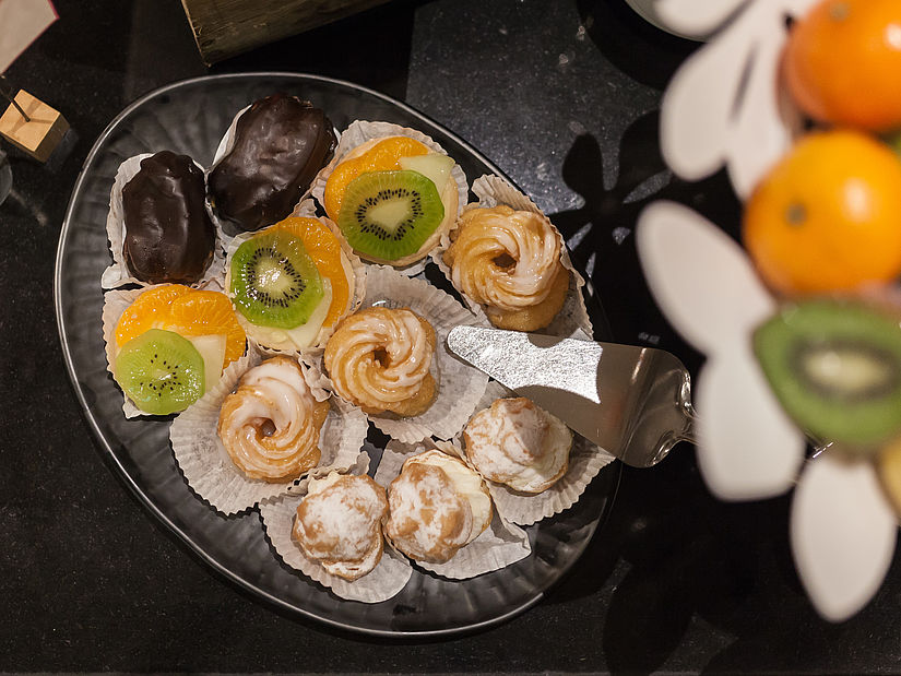 Brunchbuffet mit Feingebäck & Kuchen