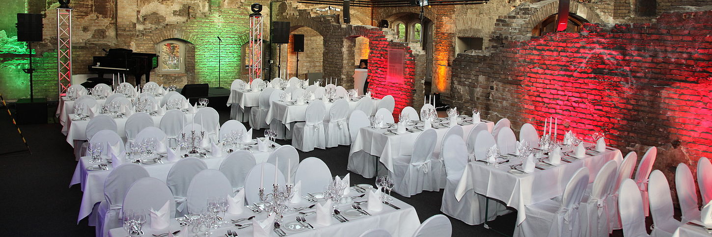 Catering Locations Berlin - Hörsaalruine Charité Berlin Catering Locations Berlin - Hörsaalruine Charité Berlin
