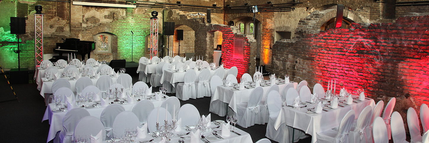 Catering Locations Berlin - Hörsaalruine Charité Berlin Catering Locations Berlin - Hörsaalruine Charité Berlin