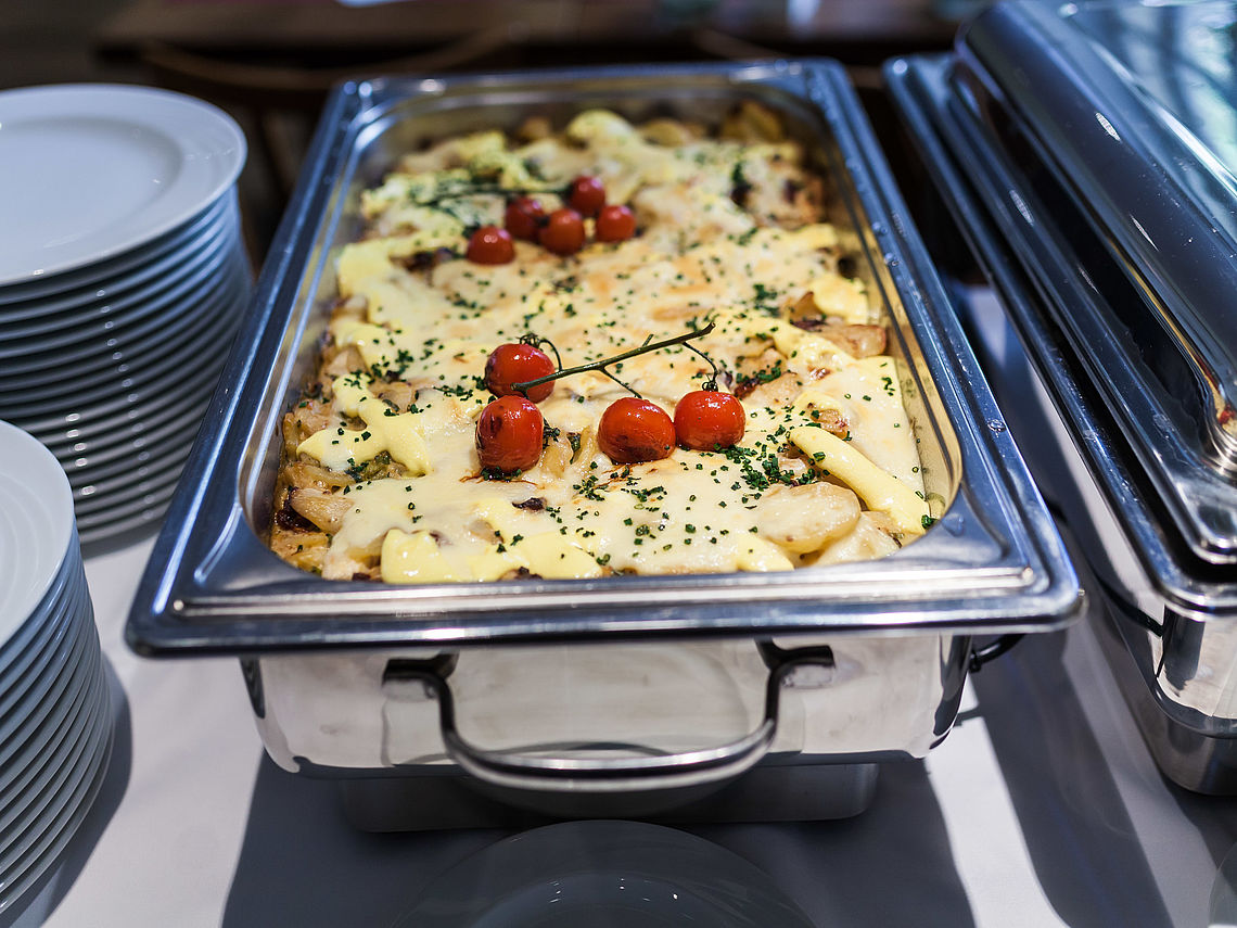 Warme Berliner Brunch-Spezialität