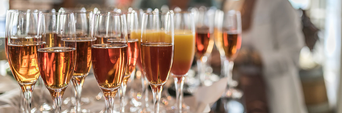 ALvis Küchenparty Sektempfang Sektempfang