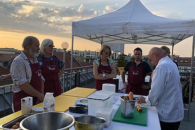 Kochkurs Berlin ALvis Restaurant Kochkurs Berlin ALvis Restaurant - Teilnehmer