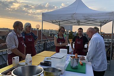 Kochkurs Berlin ALvis Restaurant Kochkurs Berlin ALvis Restaurant - Teilnehmer