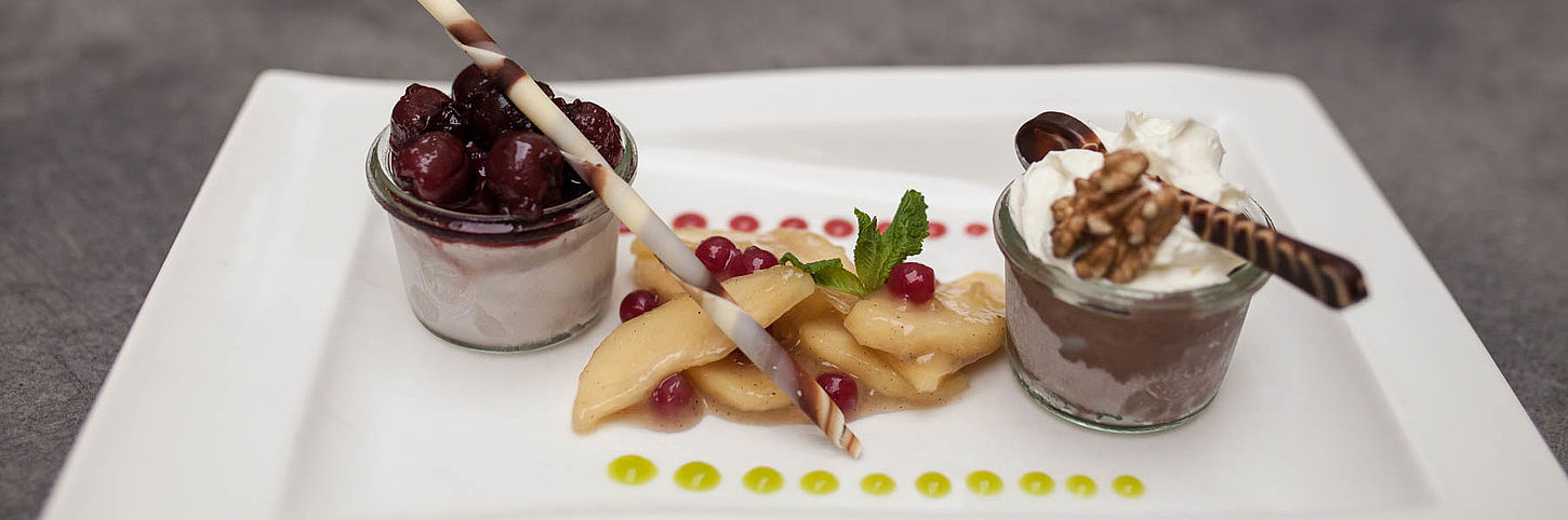 Zweierlei Panna Cotta Zweierlei Panna Cotta