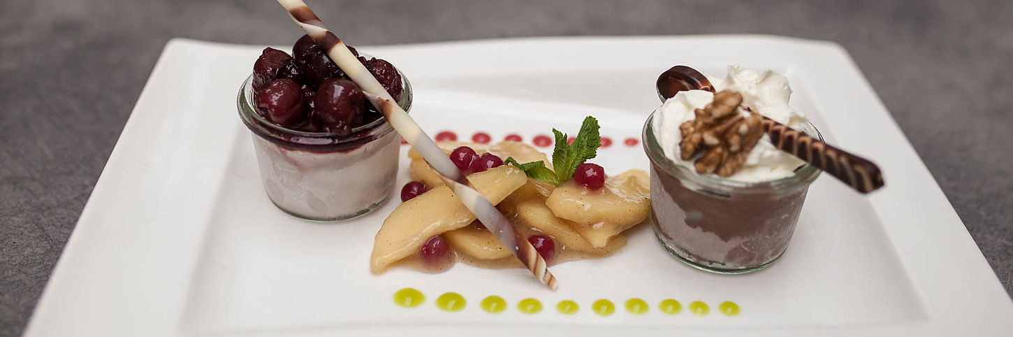 Zweierlei Panna Cotta Zweierlei Panna Cotta